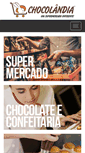 Mobile Screenshot of chocolandia.com.br